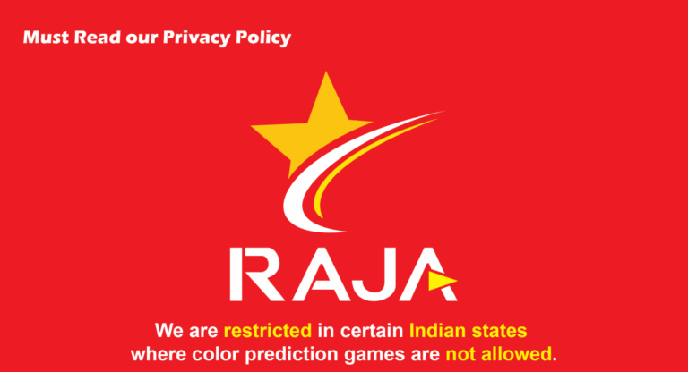 Raja Game Login Website